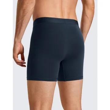 CRZ YOGA Men's Ultra-Soft Moisture Wicking Boxer Briefs