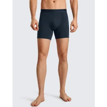 CRZ YOGA Men's Ultra-Soft Moisture Wicking Boxer Briefs