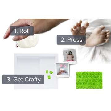 Baby Hand & Footprint Keepsake Kit for New Parents