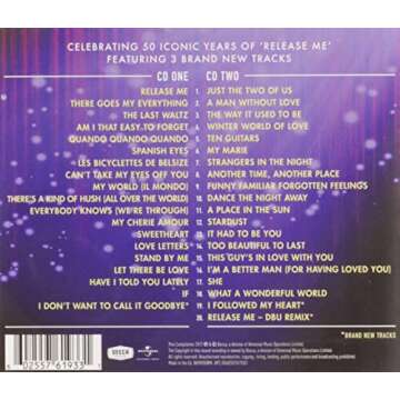 Engelbert Humperdinck 50 2 CD Collection - Celebrate 50 Years of Romance and Music