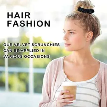 GUOXI Hair Scrunchies Set for Women - 805 Durable & Stylish