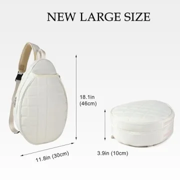 Rejolly Water-Resistant Tennis Crossbody Bag for Sports & Daily