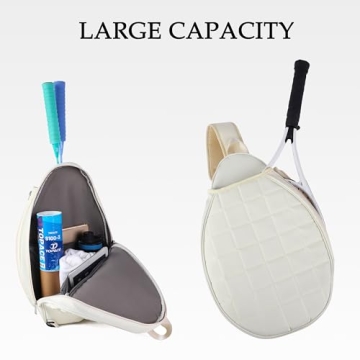 Rejolly Water-Resistant Tennis Crossbody Bag for Sports & Daily