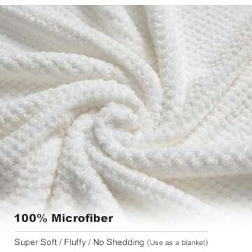 Smuge Bath Towel Set - Soft, Quick-Dry Microfiber Towels