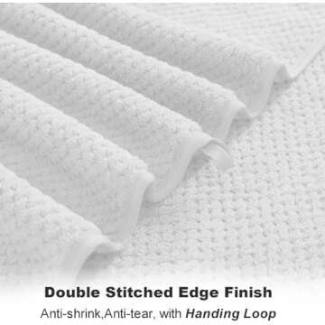 Smuge Bath Towel Set - Soft, Quick-Dry Microfiber Towels