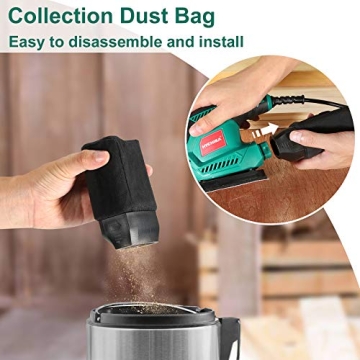 HYCHIKA Detail Sander Compact Electric Tool for Precision