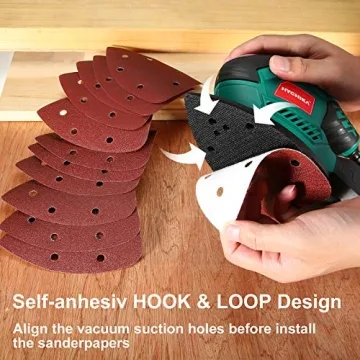 HYCHIKA Detail Sander Compact Electric Tool for Precision