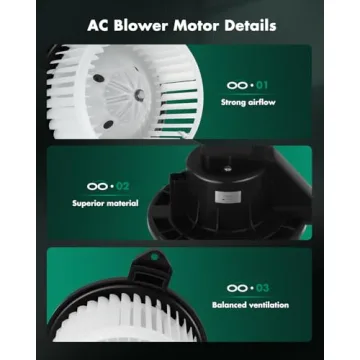 SCITOO HVAC Blower Motor for Dodge and Jeep Models