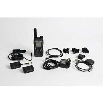 Iridium 9575 Extreme Satellite Phone with Prepaid and Postpaid SIM Cards