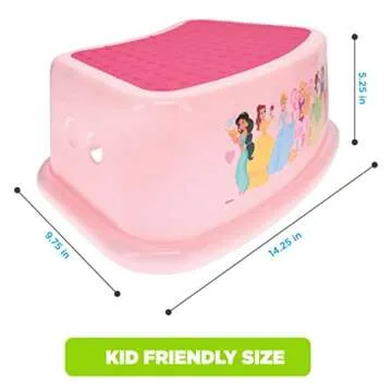 Disney Princess Potty Training Set Soft Cushion Step Stool
