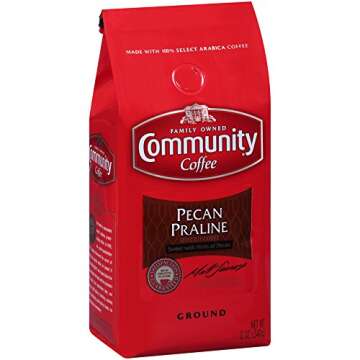 Community Coffee Flavored Variety Pack, 12 Ounce Bags
