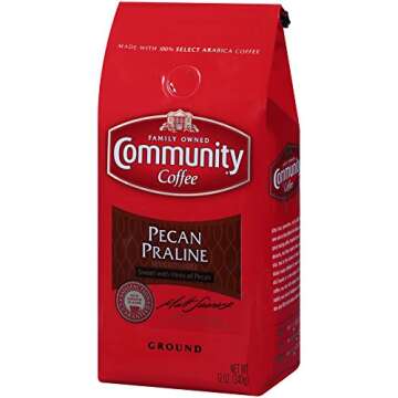 Community Coffee Flavored Variety Pack, 12 Ounce Bags