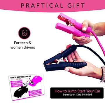 Pretty Pink Jumper Cables - Perfect for Teen Girls