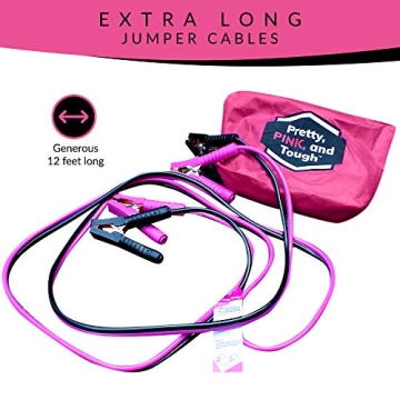 Pretty Pink Jumper Cables - Perfect for Teen Girls