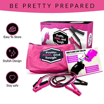 Pretty Pink Jumper Cables - Perfect for Teen Girls