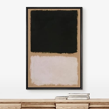 Rothko Style Canvas Art - Modern Wall Decor 24"x36"