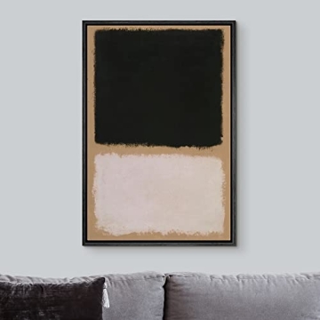 Rothko Style Canvas Art - Modern Wall Decor 24"x36"