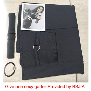 Stylish BSJIA Women's Asymmetrical Cut Out Skirt for Parties