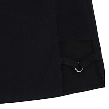 Stylish BSJIA Women's Asymmetrical Cut Out Skirt for Parties
