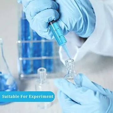 16 Pack 20ml Plastic Syringe, Large Syringes Tools for Liquid, Sterile and Individually Sealed for Measuring, Watering, Refilling, Feeding Pets, Scientific Labs, Oil or Glue Applicator