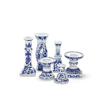 Elegant Canton Collection Set of 6 Candleholders