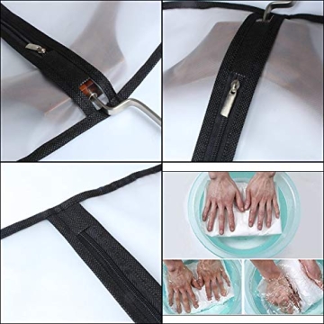 Breathable Black Garment Bags for Dust-Free Clothes Storage