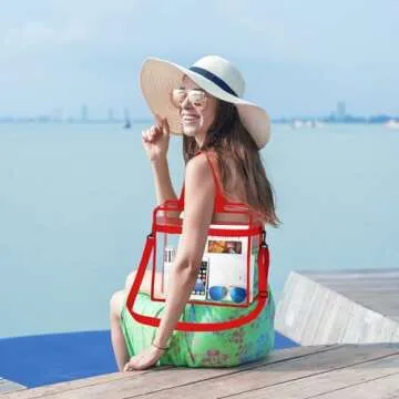 Stylish Stadium Approved Clear Tote Bag for Events