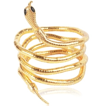 choice of all Bendable Snake Necklace Gold Snake Jewelry for Women Snake Necklace Earrings Bracelet ...