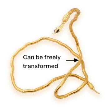 choice of all Bendable Snake Necklace Gold Snake Jewelry for Women Snake Necklace Earrings Bracelet Punk Gothic Jewelry Gifts Stocking Stuffers