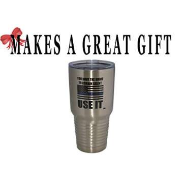 Funny Police Officer Travel Tumbler 30oz Gift for Him