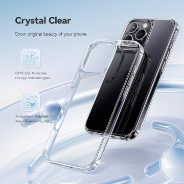 Crystal Clear CASEKOO iPhone 16 Pro Max Case