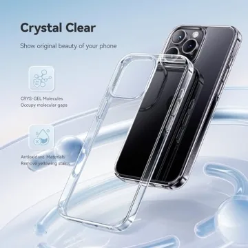 Crystal Clear CASEKOO iPhone 16 Pro Max Case