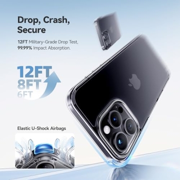 Crystal Clear CASEKOO iPhone 16 Pro Max Case