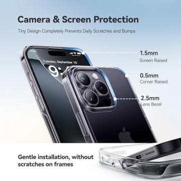 Crystal Clear CASEKOO iPhone 16 Pro Max Case