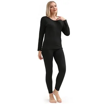 PISIQI Ultra-Soft Thermal Underwear Set for Women