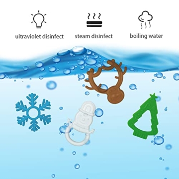 Anditoy Christmas Teething Toys Safe and Cute Gifts