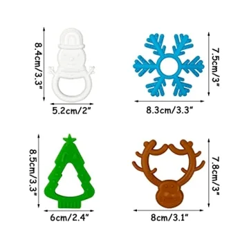 Anditoy Christmas Teething Toys Safe and Cute Gifts