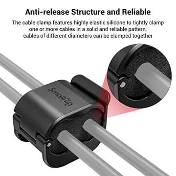 SmallRig Camera Clamp Set for HDMI and SDI Cables.