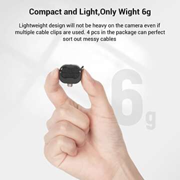 SmallRig Camera Clamp Set for HDMI and SDI Cables.