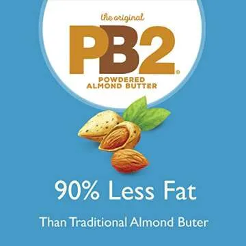 Low-Calorie PB2 Almond Butter Powder for Smoothies
