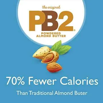 Low-Calorie PB2 Almond Butter Powder for Smoothies