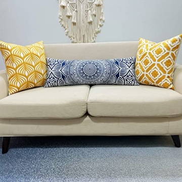 Slow Cow Embroidered 18 inch Decorative Pillow Cover