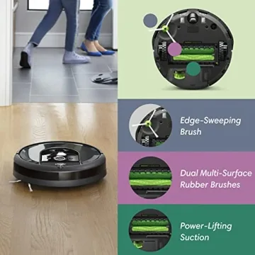 iRobot Roomba i7+ Smart Robot Vacuum Self-Emptying Base