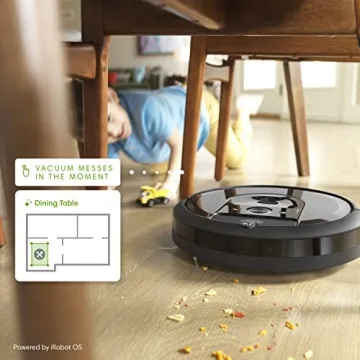 iRobot Roomba i7+ Smart Robot Vacuum Self-Emptying Base