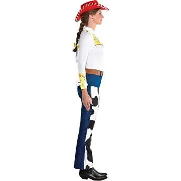 Party City Jessie Costume for Women - Disney Pixar Toy Story Costume Includes Jumpsuit & Hat - Costumes for Halloween, Birthday Parties & Themed Events
