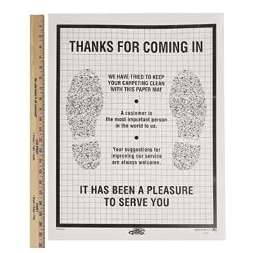 SSWBasics 17" x 22" Disposable Floor Mats for Vehicles