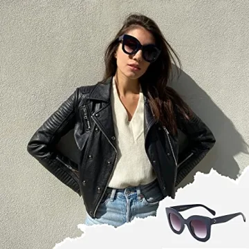 Stylish Butterly Sunglasses with UV400 Protection for Women