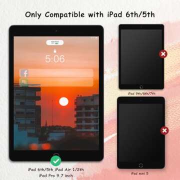 bersem 2 Pack Paperfeel Screen Protector - Matte PET Film for Drawing, Anti-Glare - Compatible with ...