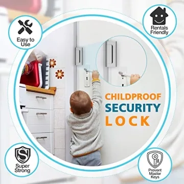 Home Security Door Lock Reinforcement Offers Child Safety