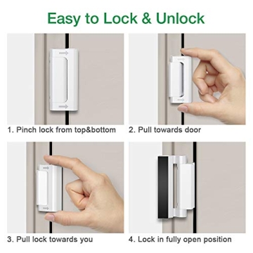 Home Security Door Lock Reinforcement Offers Child Safety